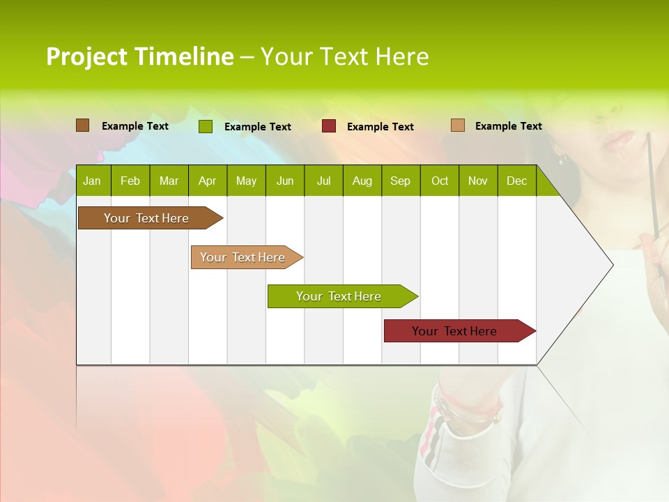 Hobby Paint Abstract PowerPoint Template