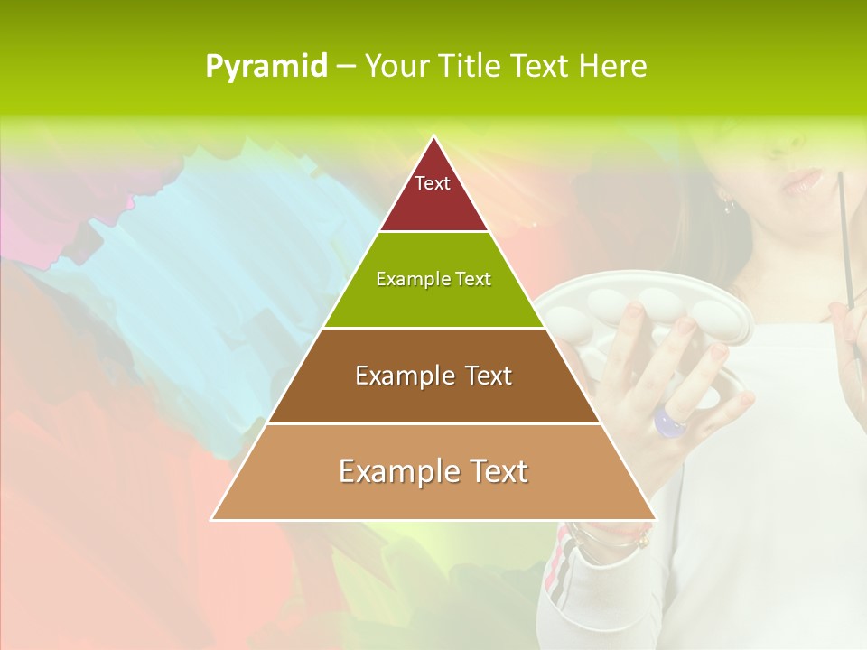 Hobby Paint Abstract PowerPoint Template