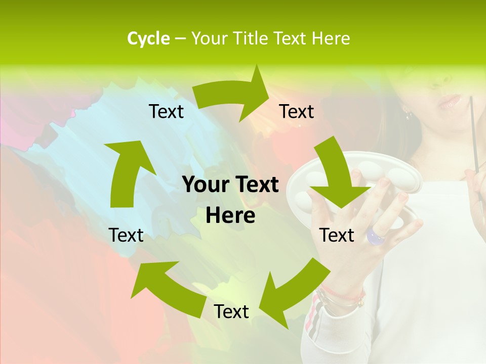 Hobby Paint Abstract PowerPoint Template