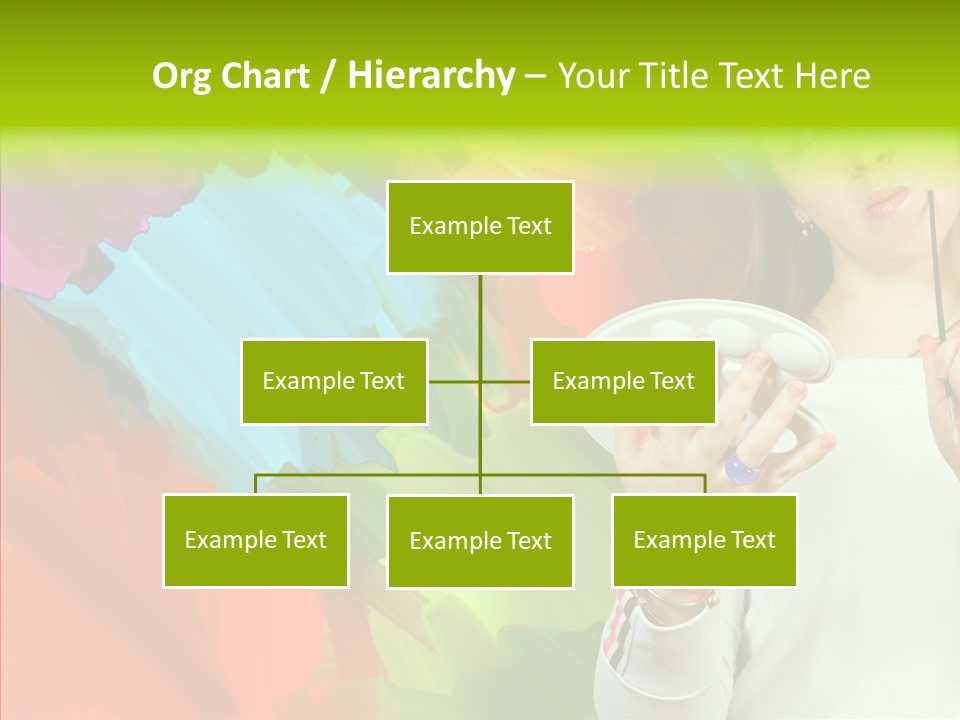 Hobby Paint Abstract PowerPoint Template