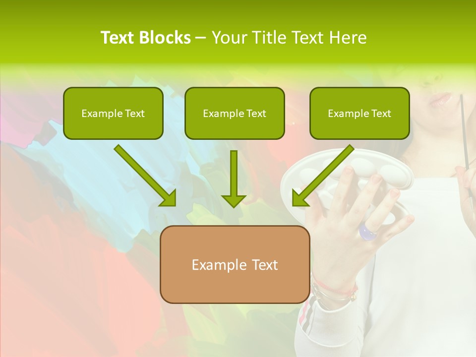 Hobby Paint Abstract PowerPoint Template
