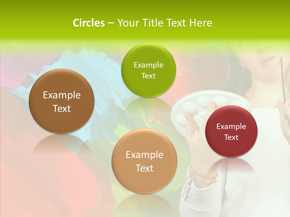 Hobby Paint Abstract PowerPoint Template