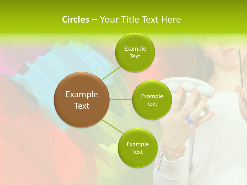 Hobby Paint Abstract PowerPoint Template