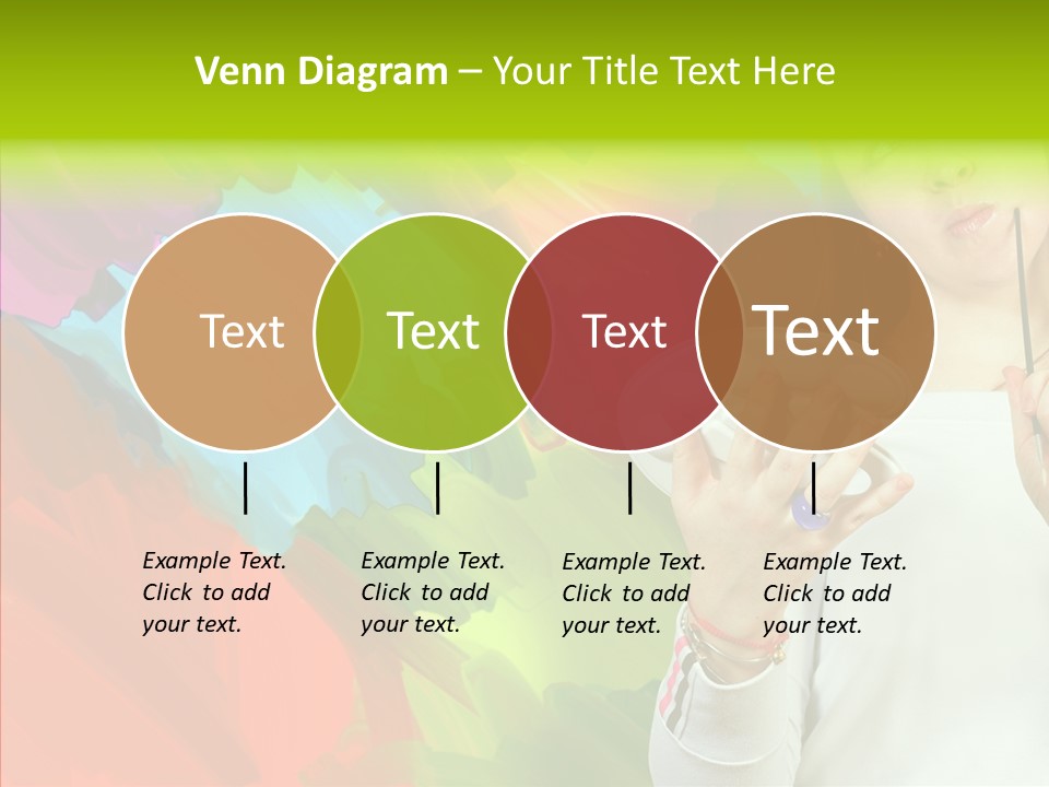 Hobby Paint Abstract PowerPoint Template