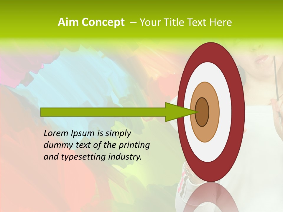 Hobby Paint Abstract PowerPoint Template