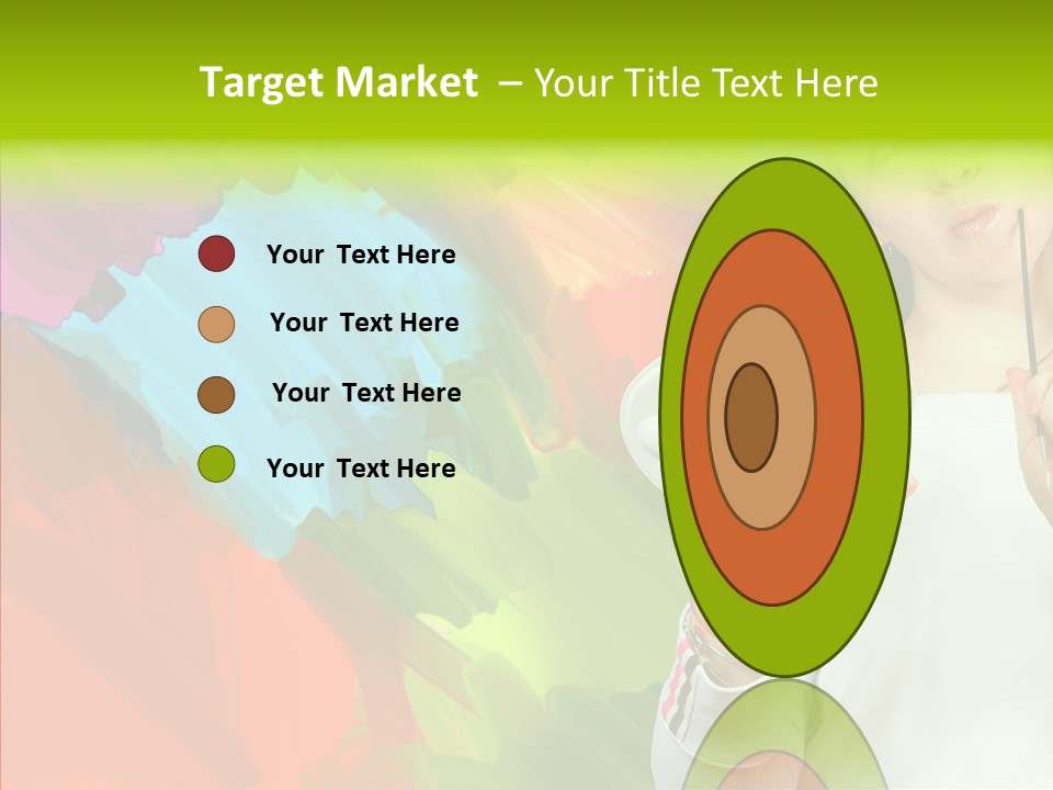 Hobby Paint Abstract PowerPoint Template
