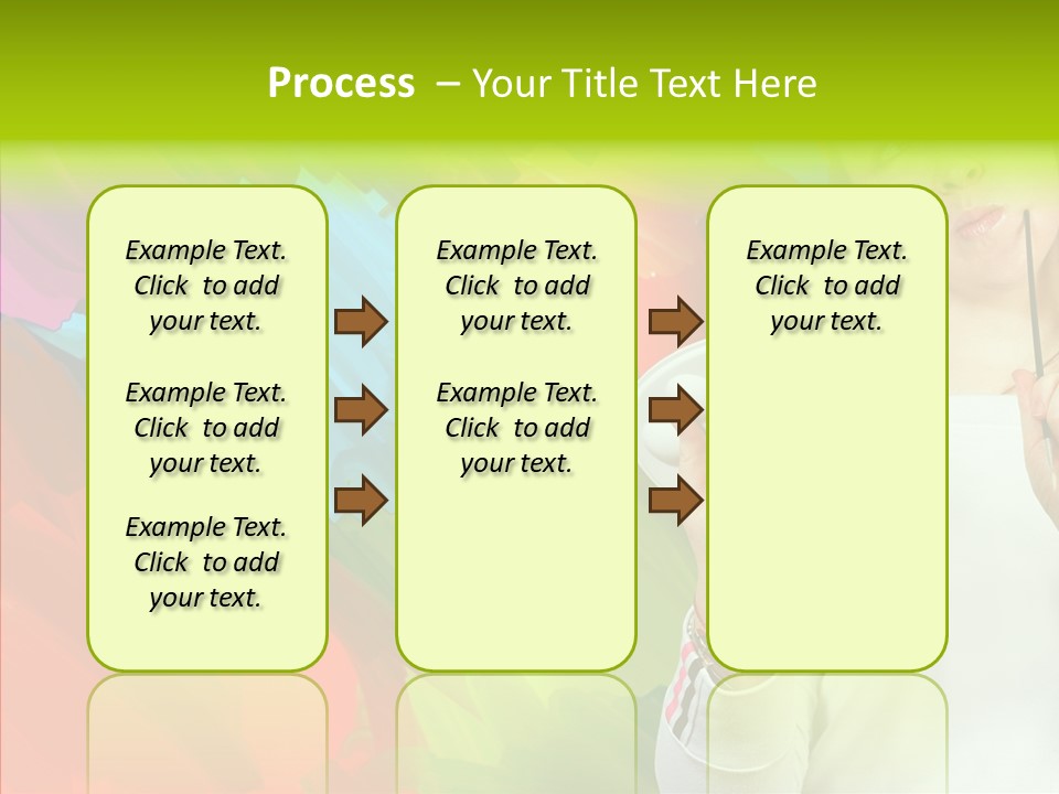 Hobby Paint Abstract PowerPoint Template