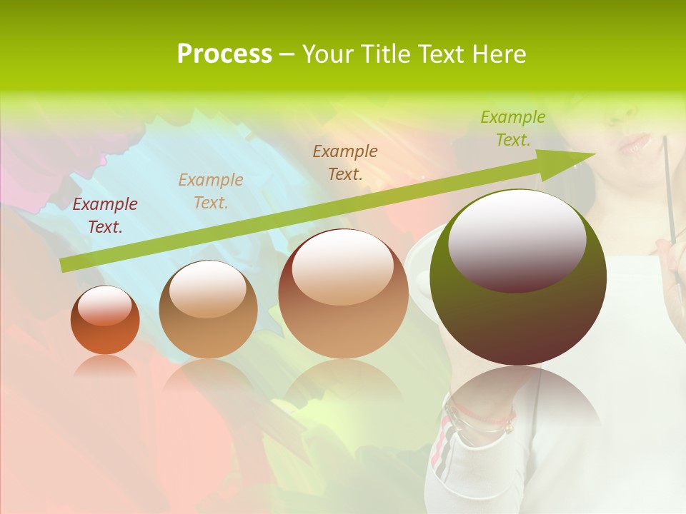 Hobby Paint Abstract PowerPoint Template