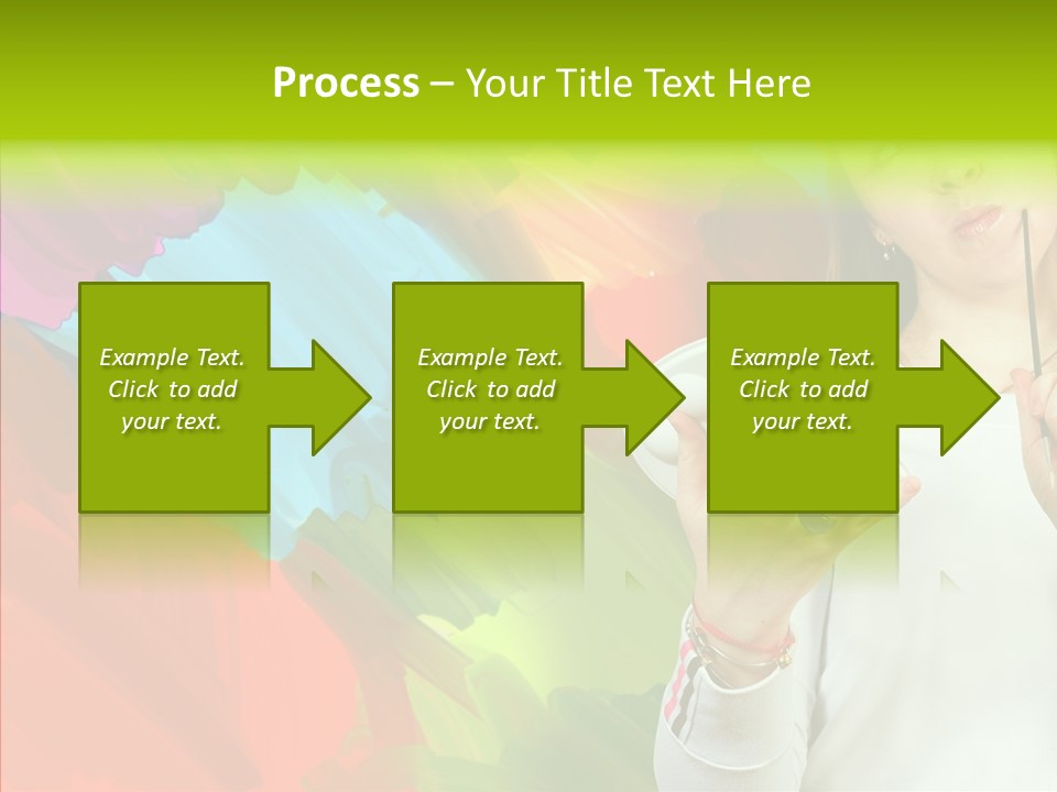 Hobby Paint Abstract PowerPoint Template