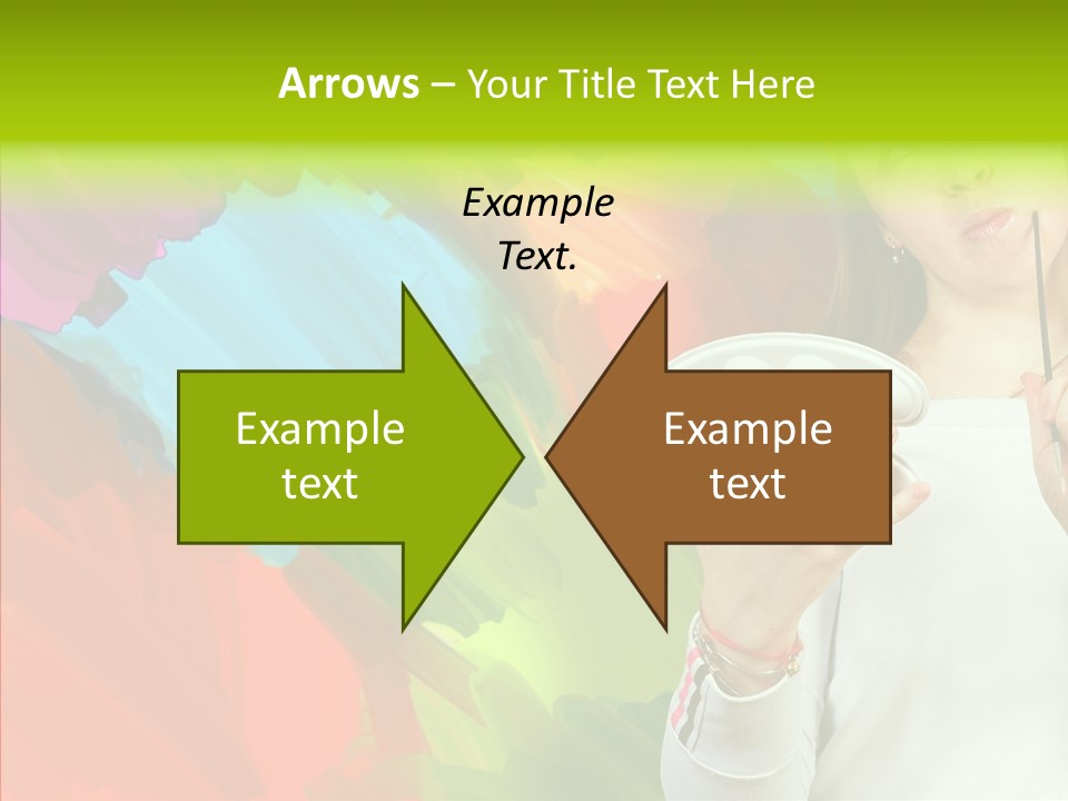 Hobby Paint Abstract PowerPoint Template