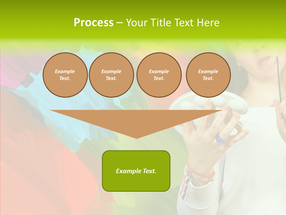Hobby Paint Abstract PowerPoint Template