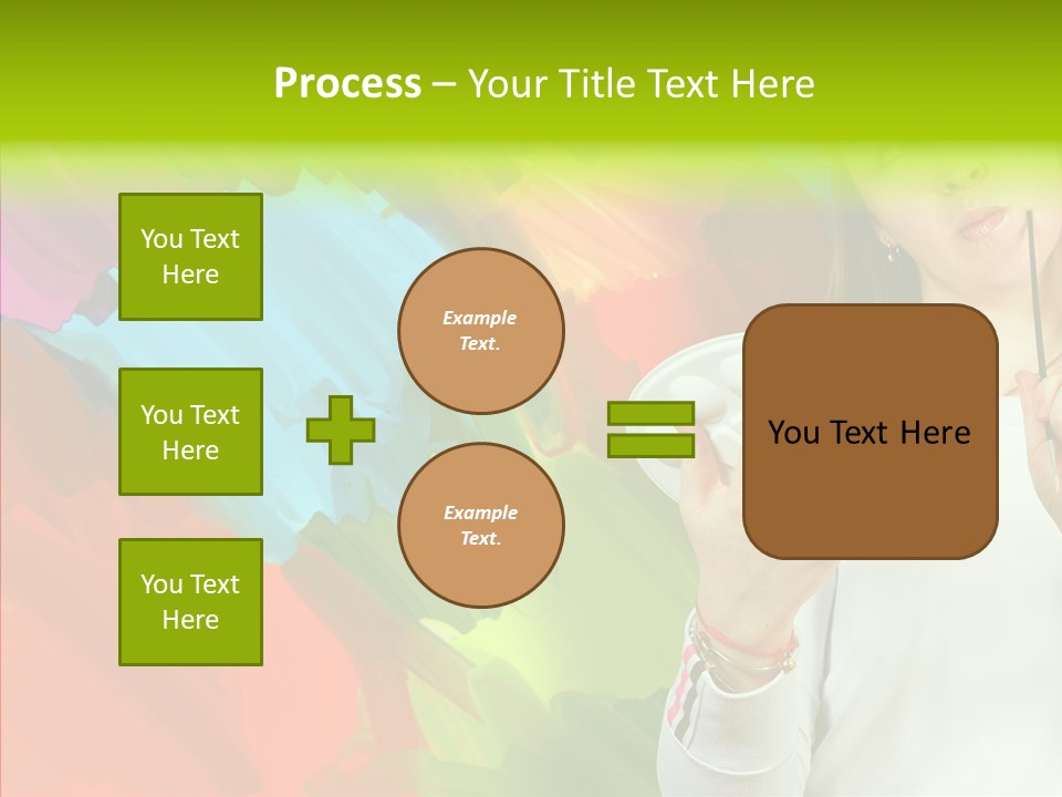 Hobby Paint Abstract PowerPoint Template