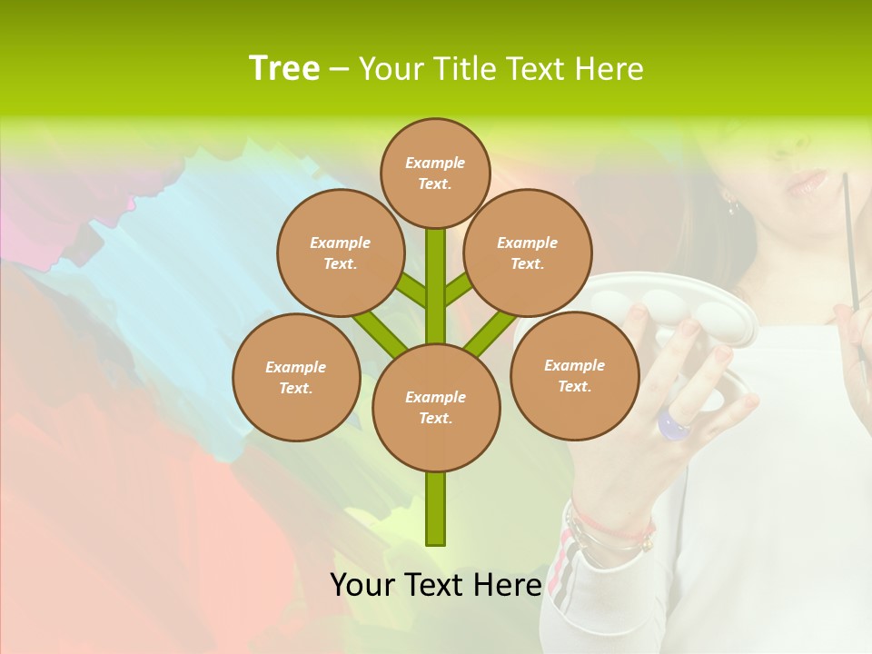 Hobby Paint Abstract PowerPoint Template