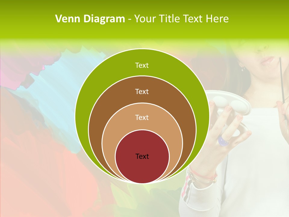 Hobby Paint Abstract PowerPoint Template