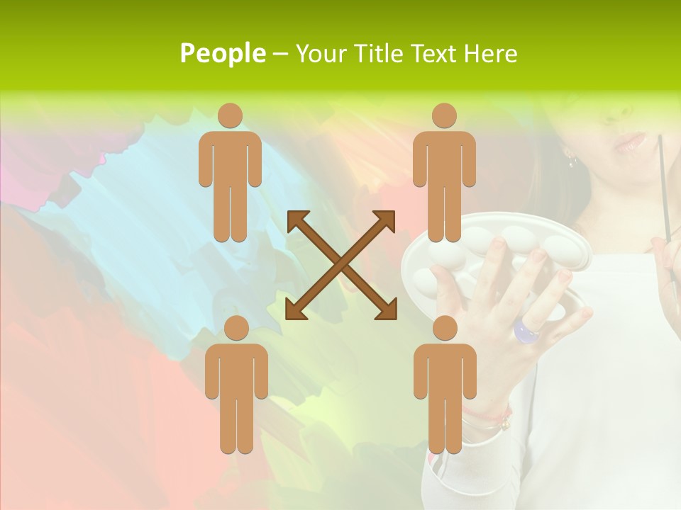 Hobby Paint Abstract PowerPoint Template