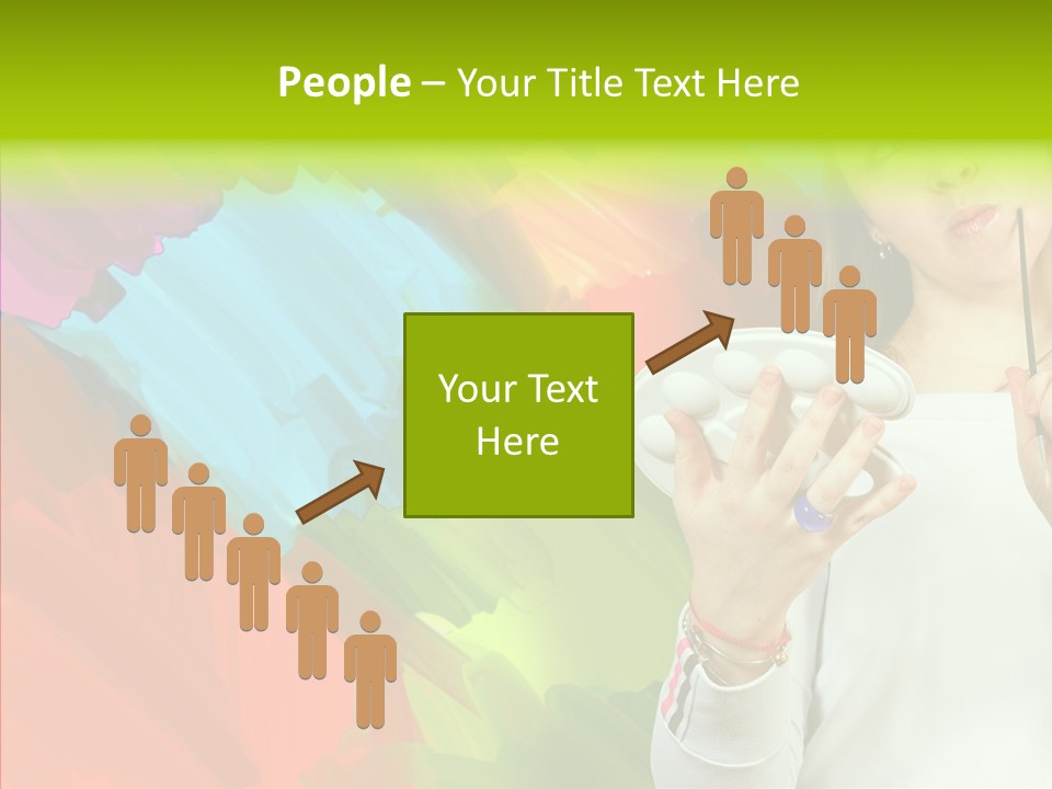 Hobby Paint Abstract PowerPoint Template