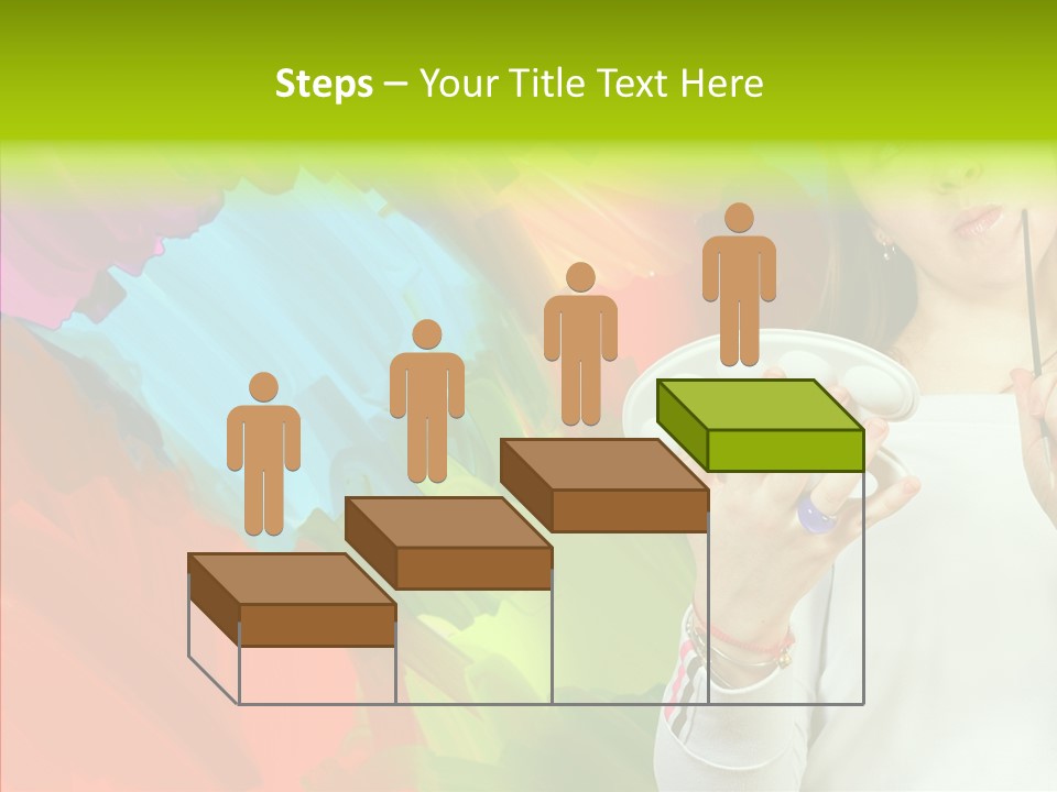 Hobby Paint Abstract PowerPoint Template