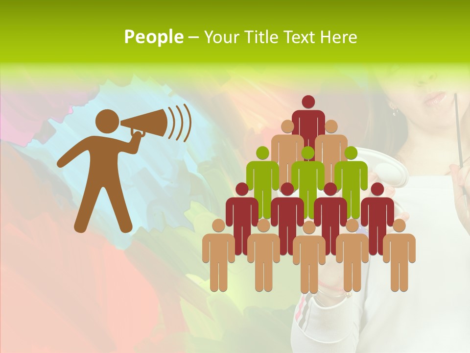 Hobby Paint Abstract PowerPoint Template