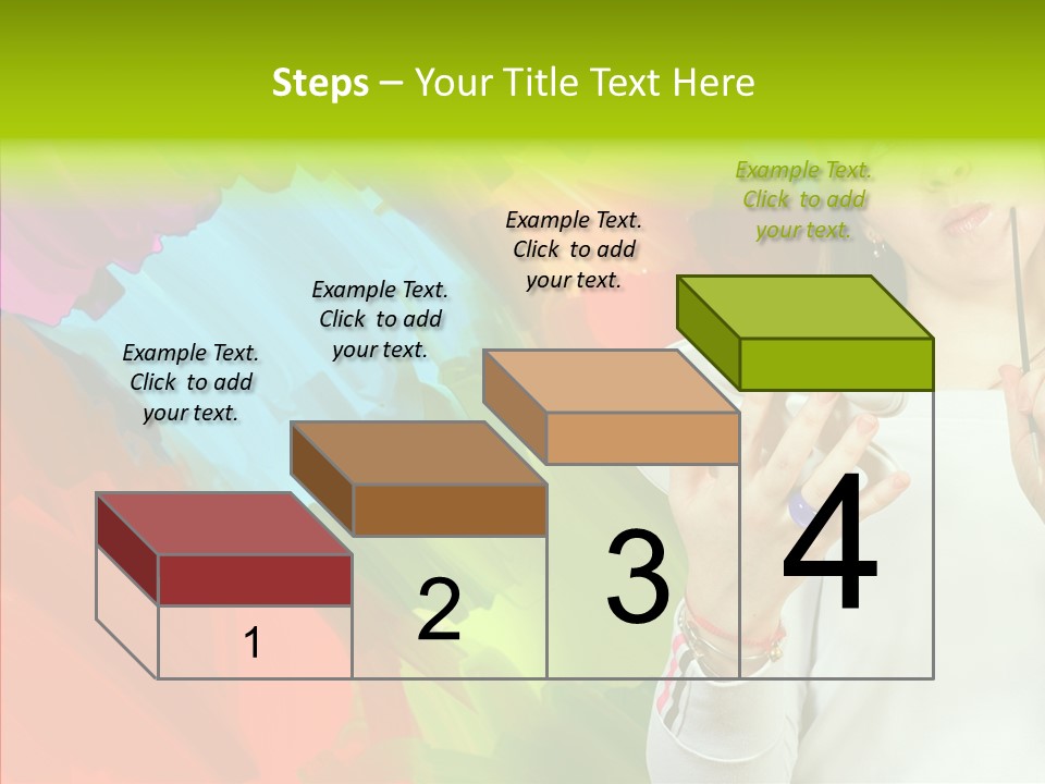 Hobby Paint Abstract PowerPoint Template