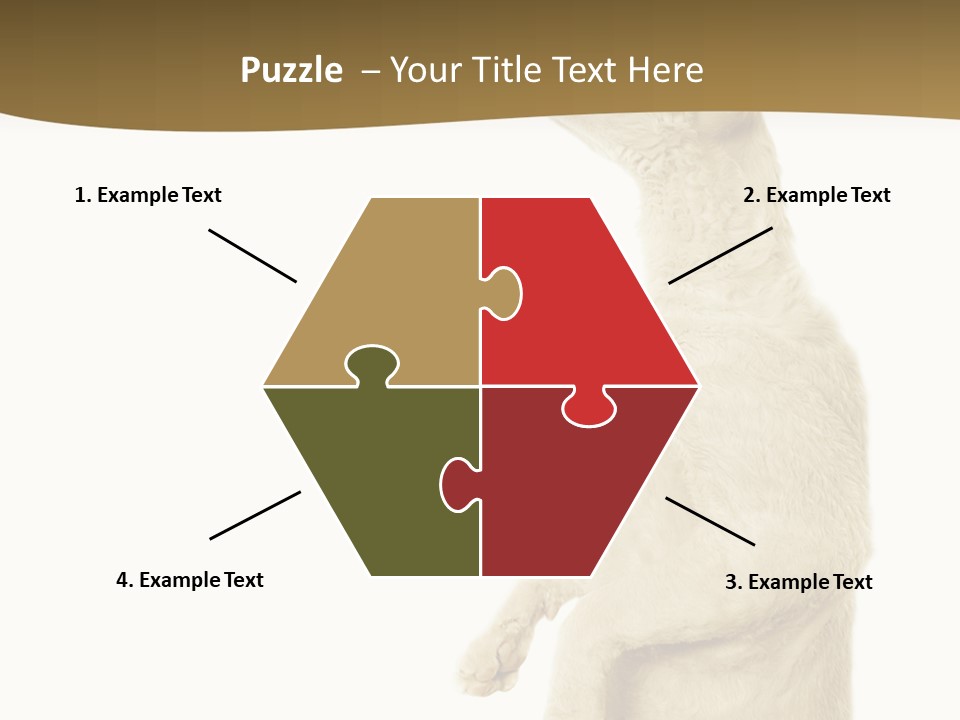 Cat Pet Inquisitive PowerPoint Template