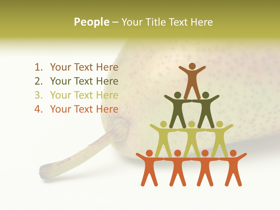 Corporate Group Figure PowerPoint Template