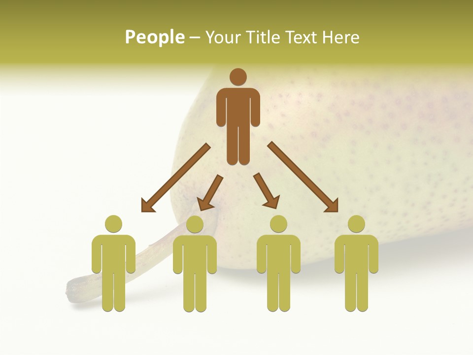 Corporate Group Figure PowerPoint Template