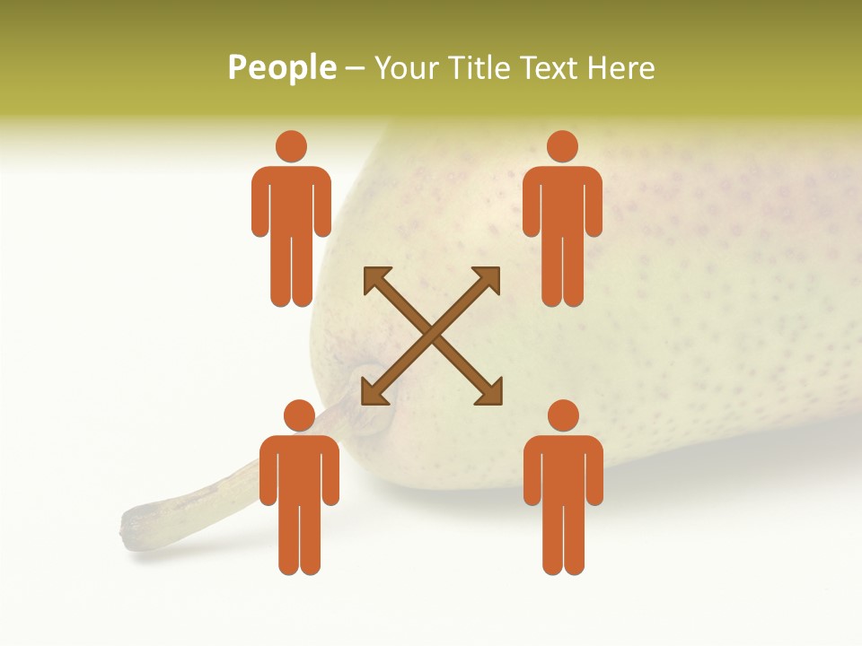 Corporate Group Figure PowerPoint Template