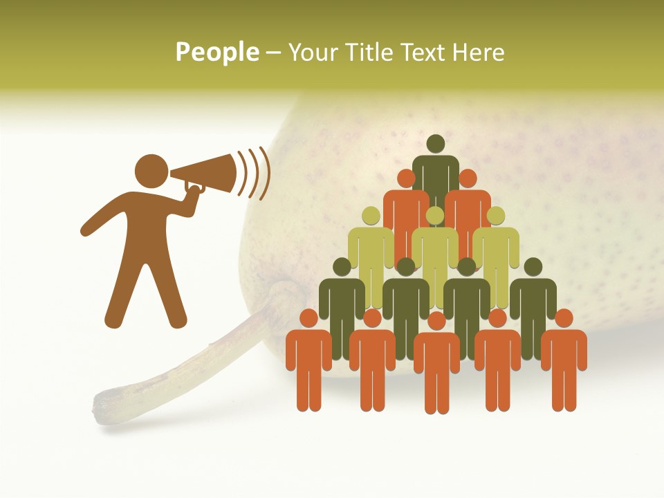 Corporate Group Figure PowerPoint Template