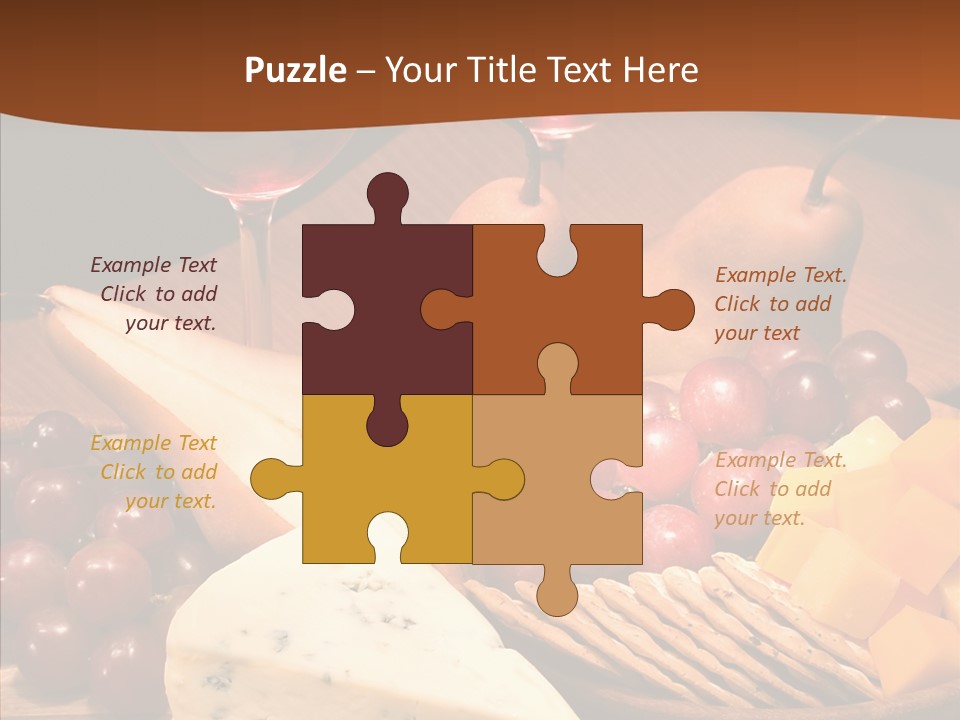 Life Alcohol Painting PowerPoint Template