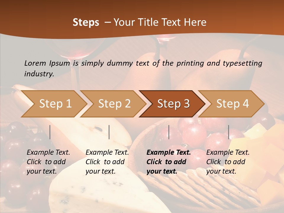 Life Alcohol Painting PowerPoint Template