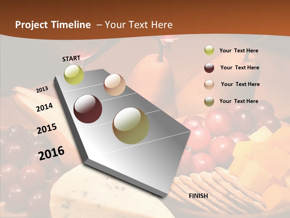 Life Alcohol Painting PowerPoint Template