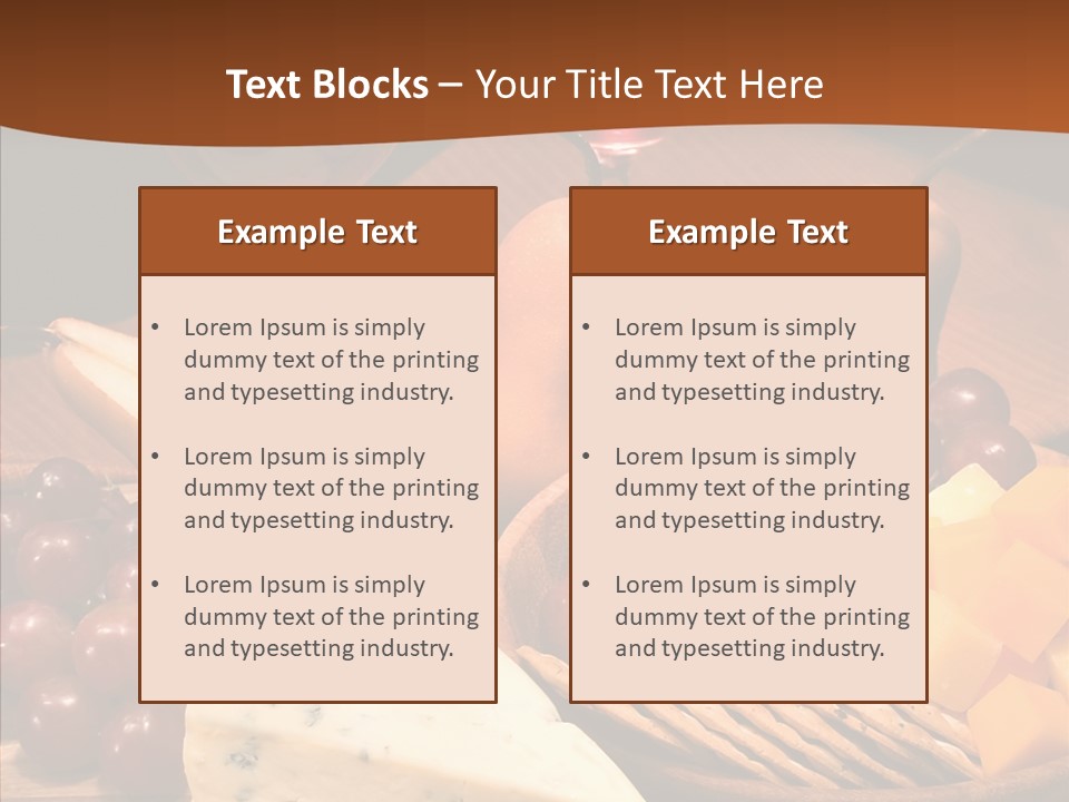 Life Alcohol Painting PowerPoint Template