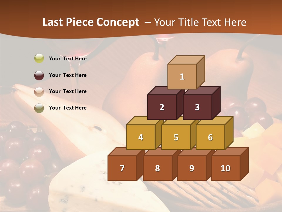 Life Alcohol Painting PowerPoint Template