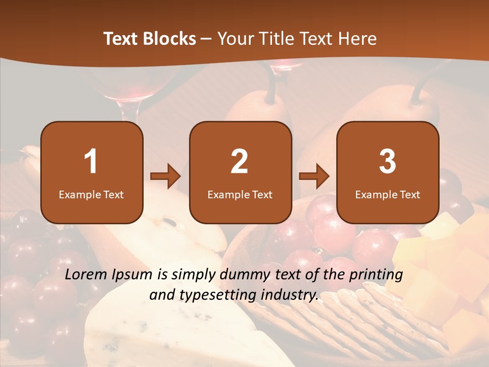 Life Alcohol Painting PowerPoint Template