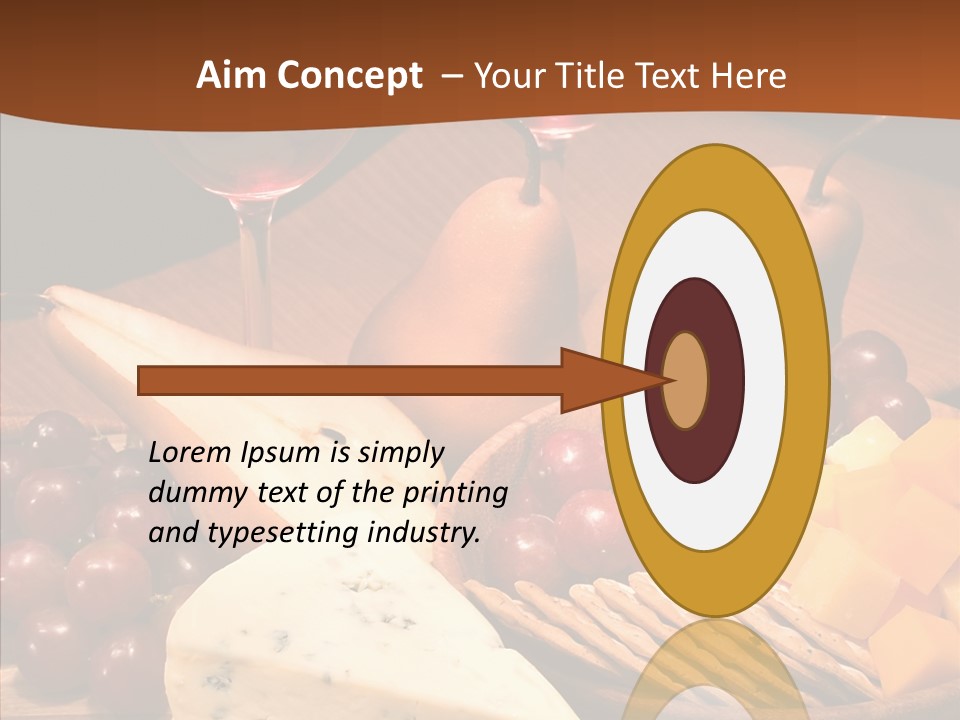 Life Alcohol Painting PowerPoint Template