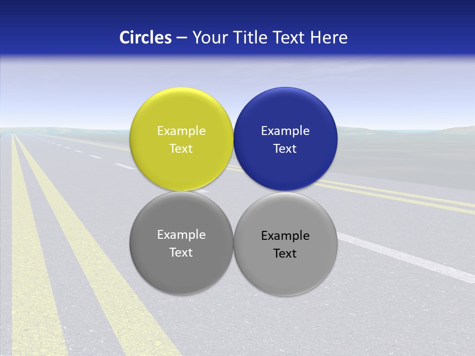 Lane Long Driving PowerPoint Template