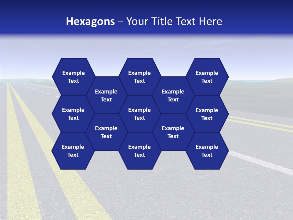 Lane Long Driving PowerPoint Template