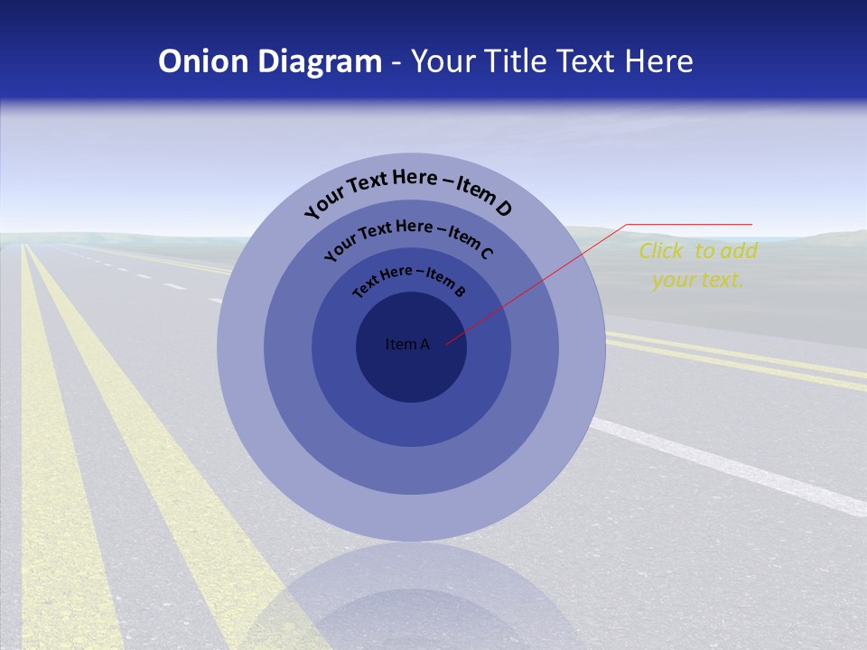 Lane Long Driving PowerPoint Template