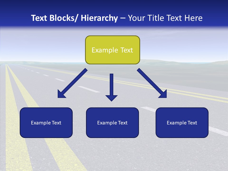 Lane Long Driving PowerPoint Template