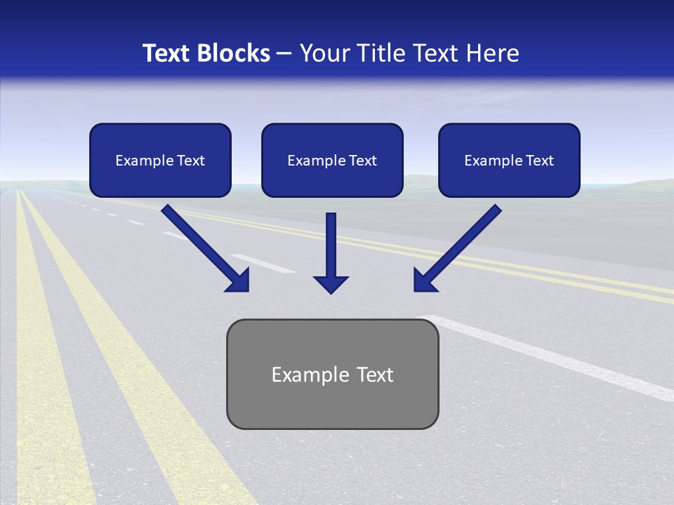 Lane Long Driving PowerPoint Template