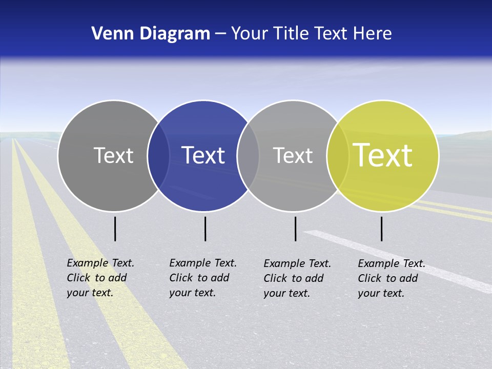 Lane Long Driving PowerPoint Template