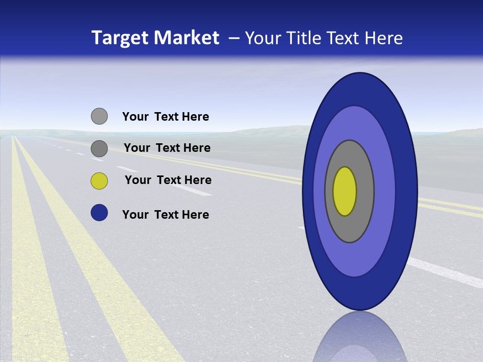 Lane Long Driving PowerPoint Template