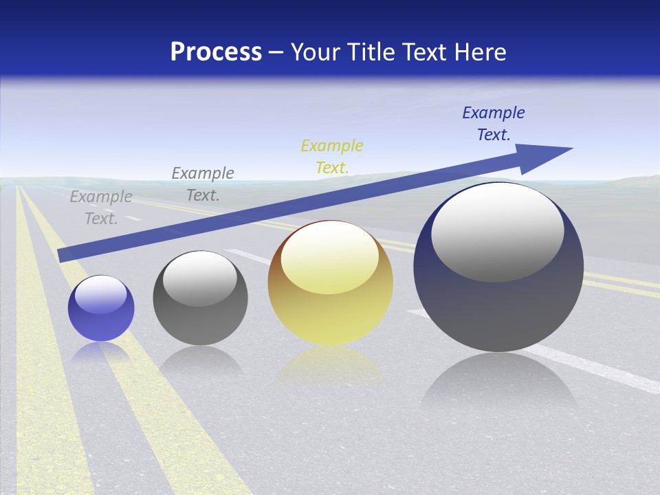 Lane Long Driving PowerPoint Template