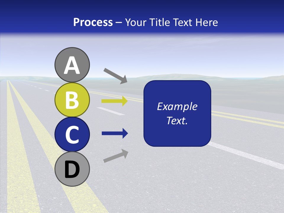 Lane Long Driving PowerPoint Template