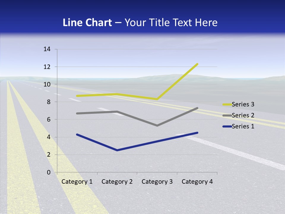 Lane Long Driving PowerPoint Template