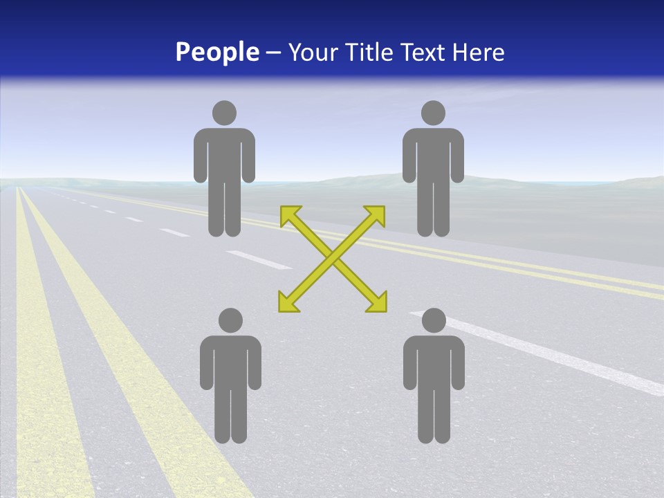 Lane Long Driving PowerPoint Template