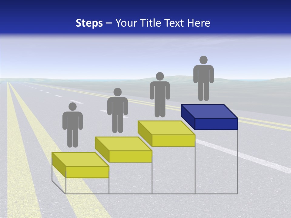 Lane Long Driving PowerPoint Template