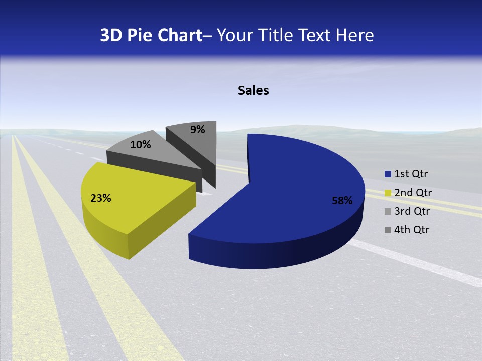 Lane Long Driving PowerPoint Template