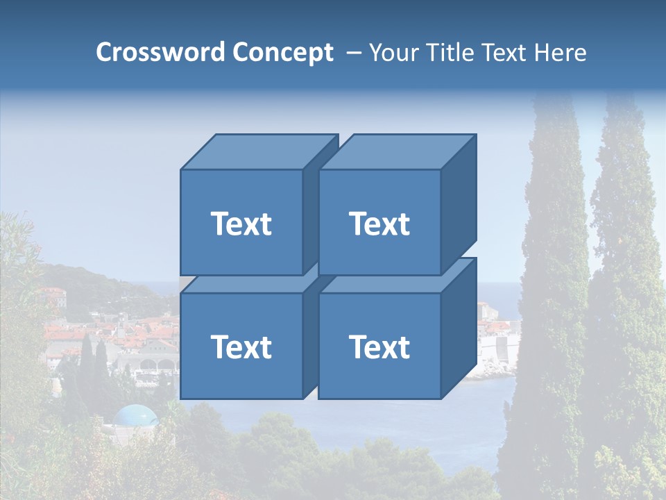 Medieval Dalmatian Adriatic PowerPoint Template