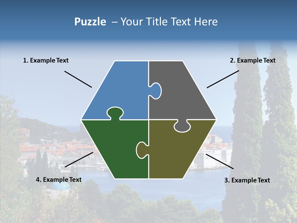 Medieval Dalmatian Adriatic PowerPoint Template